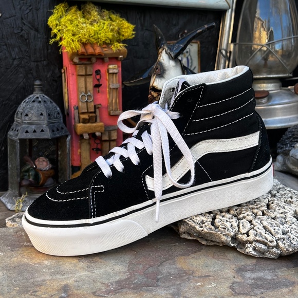 Vans Skate Hi Old Skool Shoes. - Picture 3 of 8